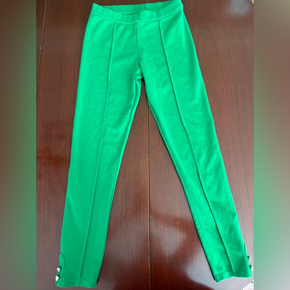 janie and jack girls pants with button detailing on leg size 12 great quality